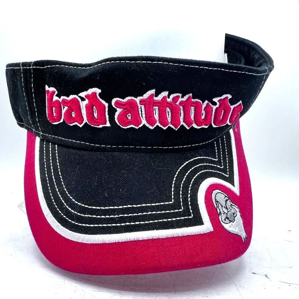 Disney Grumpy "Bad Attitude" Adjustable Strapback Visor Hat/Cap